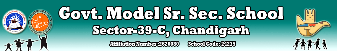 Govt. Model Sr. Sec. School Sector 39 C
